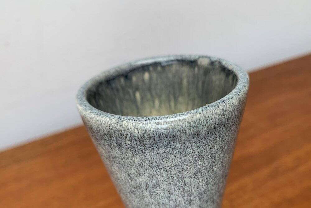 Ceramic vase from the Danish mid-century studio of Frank Keramik, 1960s.