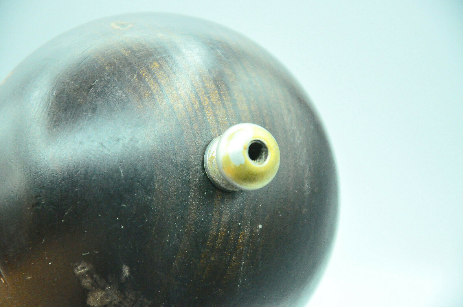 Functional wood pepper mill decoration