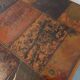 Vintage Brutalist Stone and Oak Coffee Table from the 70s 80s
