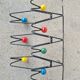 Wall coat rack