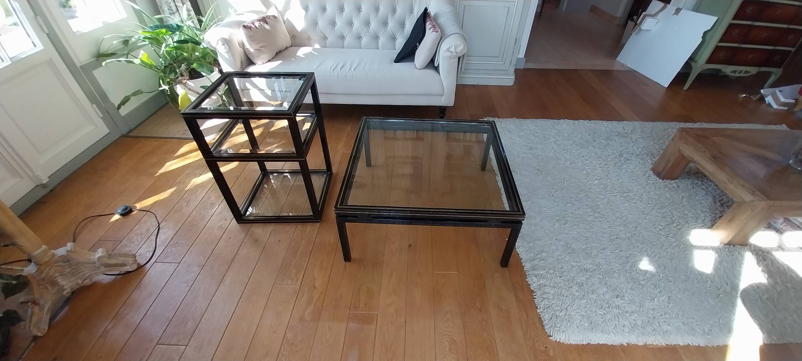 coffee table and side table set