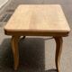 Renovated Art Deco extendable dining table in solid oak and pine from the 1960s.