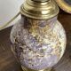 Ceramic and brass lamp