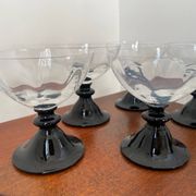 Lot de 12 coupes à dessert rétro