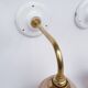 Swan neck and Clichy glass wall lights