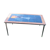 coffee table tiled