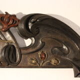 Art nouveau pediment