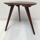 Vintage tripody tabout shape triangle annee 60