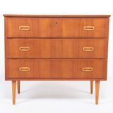 Commode vintage en teck, années 60