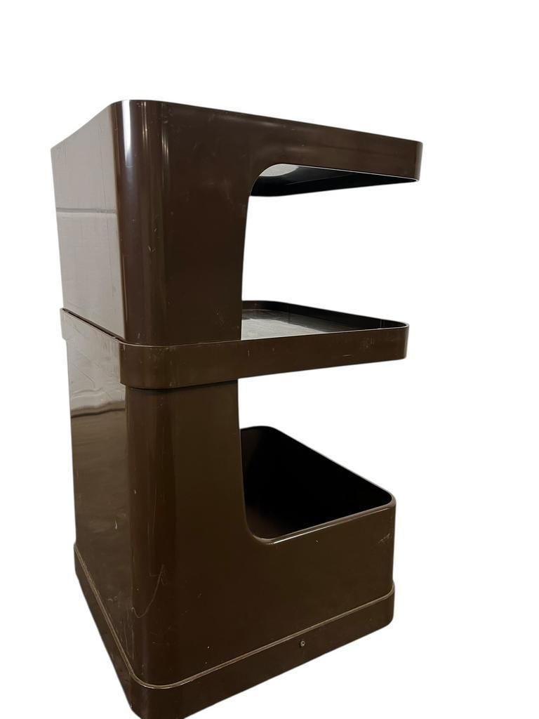 Vintage space age bar trolley side table 'Flair for Prisunic'