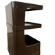 Vintage space age bar trolley side table 'Flair for Prisunic'