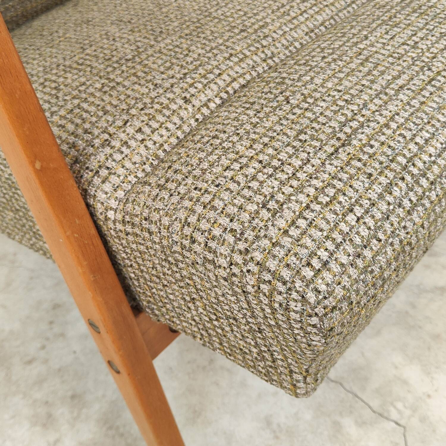 Pair of 6956 armchairs restored by Interier Praha, production 1965