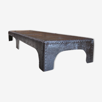 Table basse de type industrielle