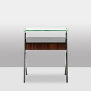 Ico Parisi. Pair of bedside tables or end tables. 1950s-60s.
