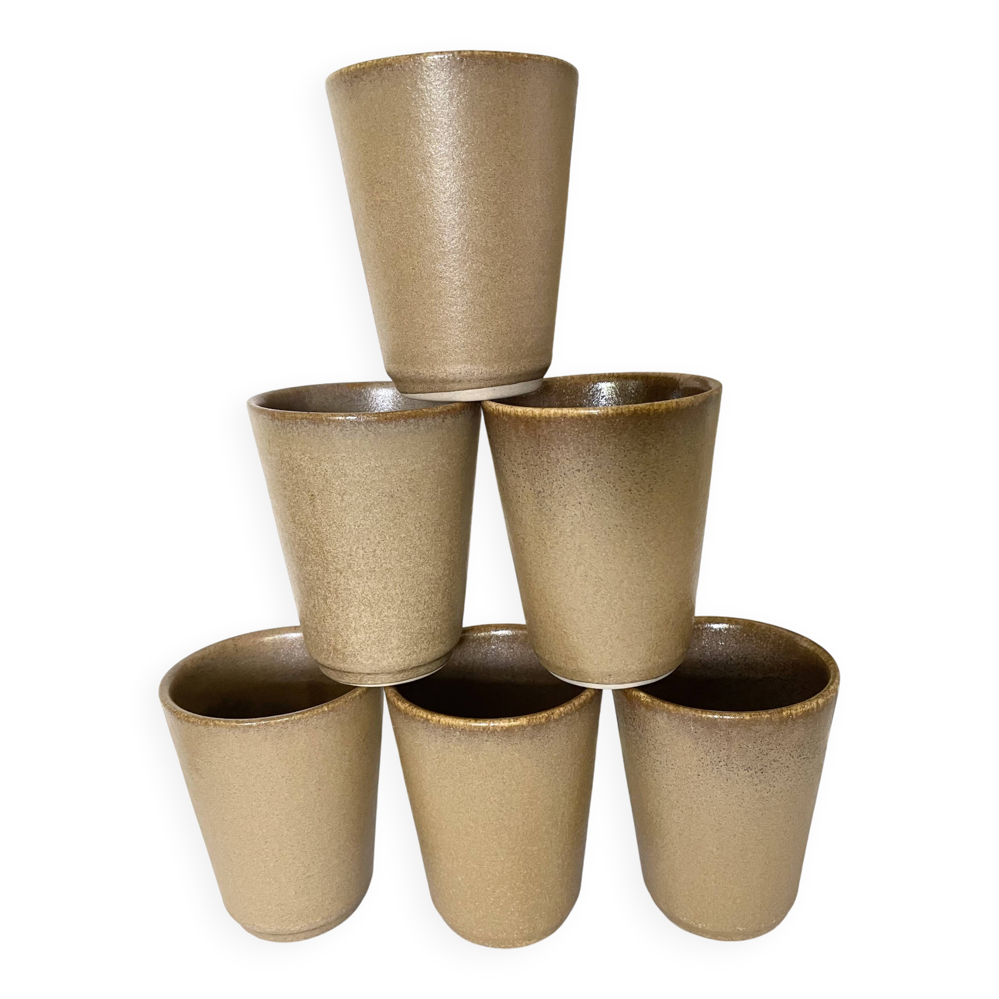Digoin stoneware mugs