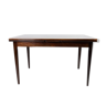 Dining table in rosewood with extentions, of danish design from the 1960s.