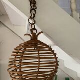 Rattan pendant light