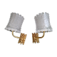 Pair of vintage wall sconces