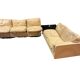 Poltrona Frau modular sofa "Socrates"