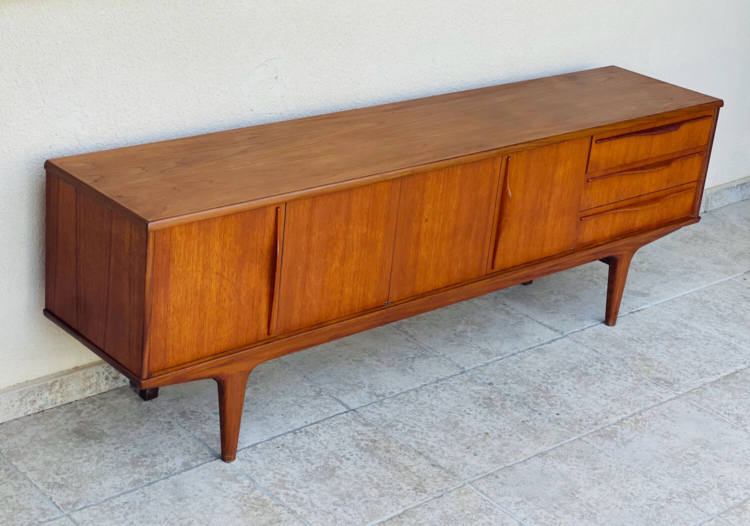 Scandinavian teak sideboard