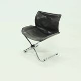 Leather Lounge Chair by Simon Desanta for COR Germany 1980s