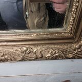 Napoleon III gilded mirror