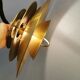 Danish hanging lamp in solid brass from the 1970s.