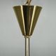 Kamenický Šenov 28-Light Brass Sputnik Chandelier, Czechoslovakia, 1970s