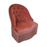 Velvet Toad armchair