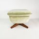 Pouf du milieu du siècle, Parker Knoll, Royaume-Uni, années 1960.