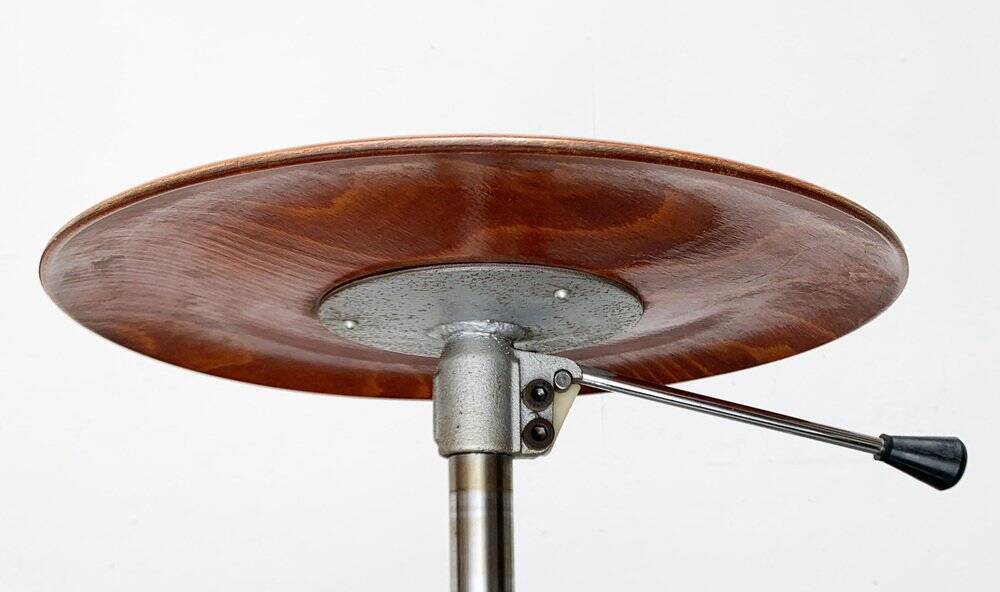 Mid-century German industrial swivel office stool by Schmitz, 1960s