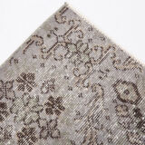 Tapis turc gris affligé 206x114cm