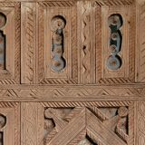 Porte berbères sculptée ancienne