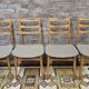 Set de 4 chaises scandinaves par Bähre Mignon Möbel 1960