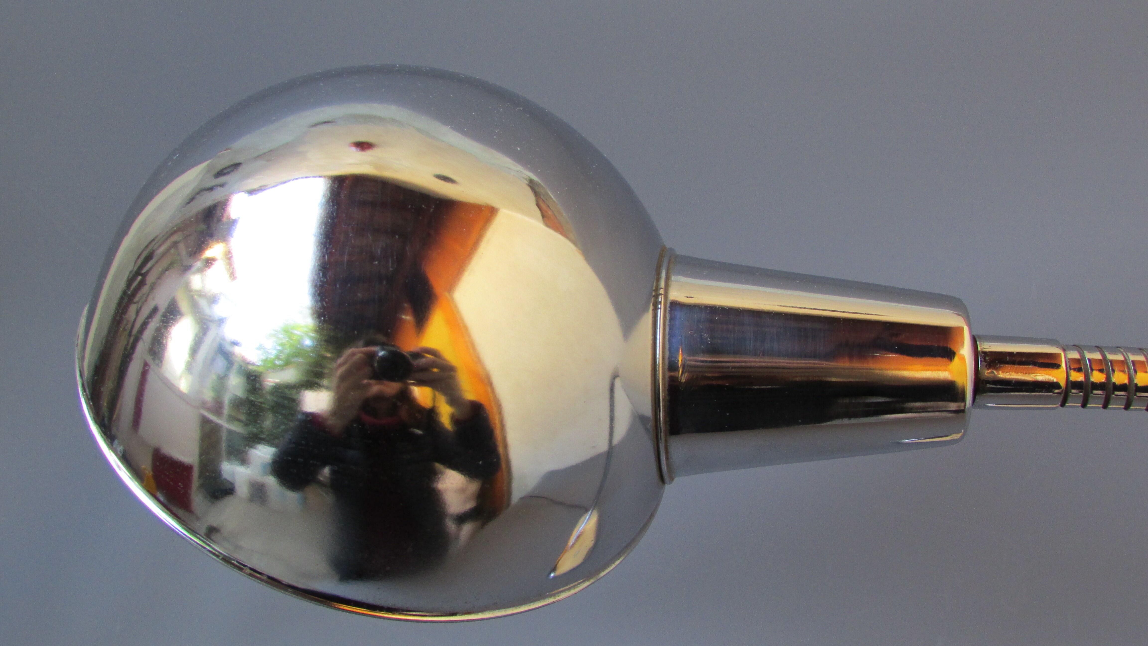 50s chrome articulated desk lamp
