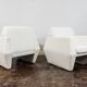 Modernist lounge chairs, by LFM, Poland, 1970s