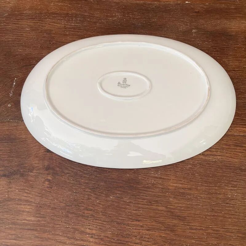 Assiette de présentation vintage
