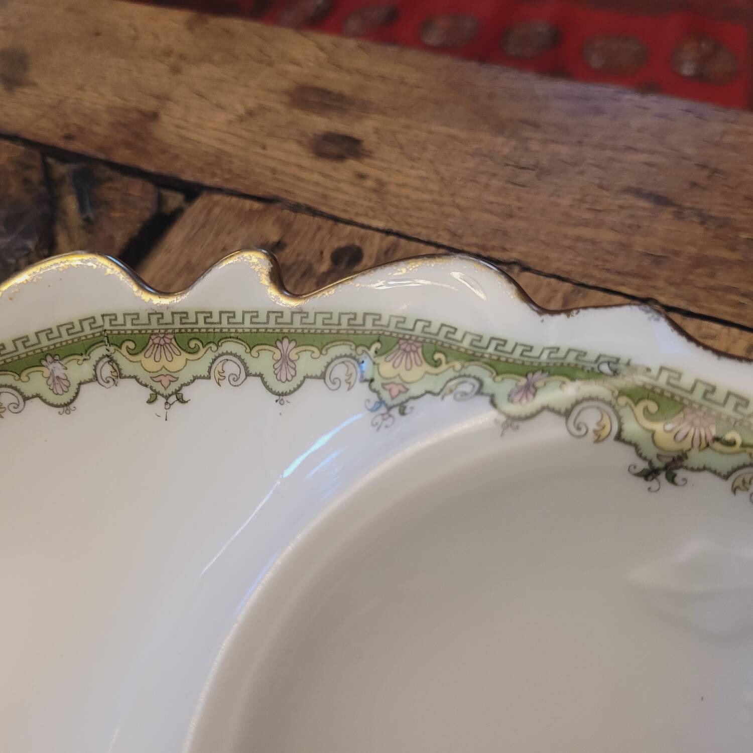 Late 19th century compartmentalized dish