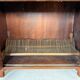 Art Deco audio cabinet with pull-out drawer