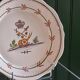 Slightly hollow dish with wavy edge in very good condition from Nevers.