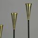 Pair of Seven-Candle Candelabras — Gunnar Ander for Ystad-Metall, Sweden, 1960s