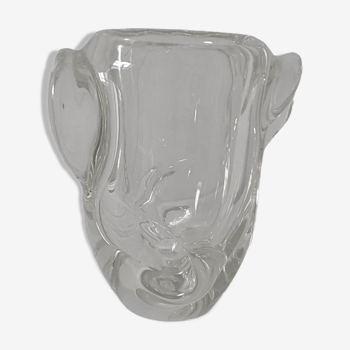 Vase in glass paste art deco Sevres