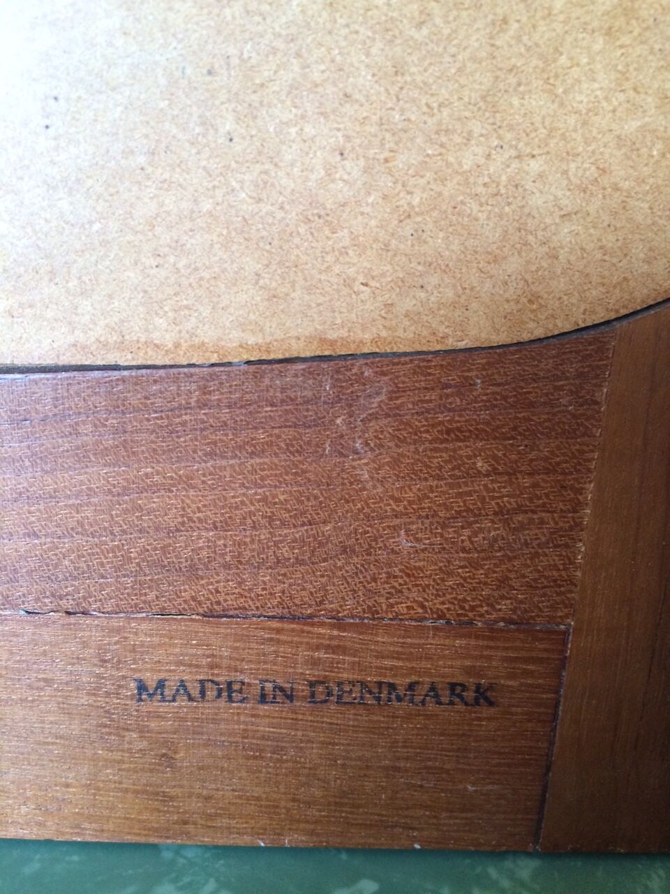 Scandinavian mirror with shelf  35x67cm