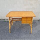 Louis Sognot rattan office 1960