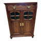 old children's wardrobe in fir