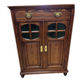 old children's wardrobe in fir