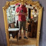 Louis XV gilded mirror