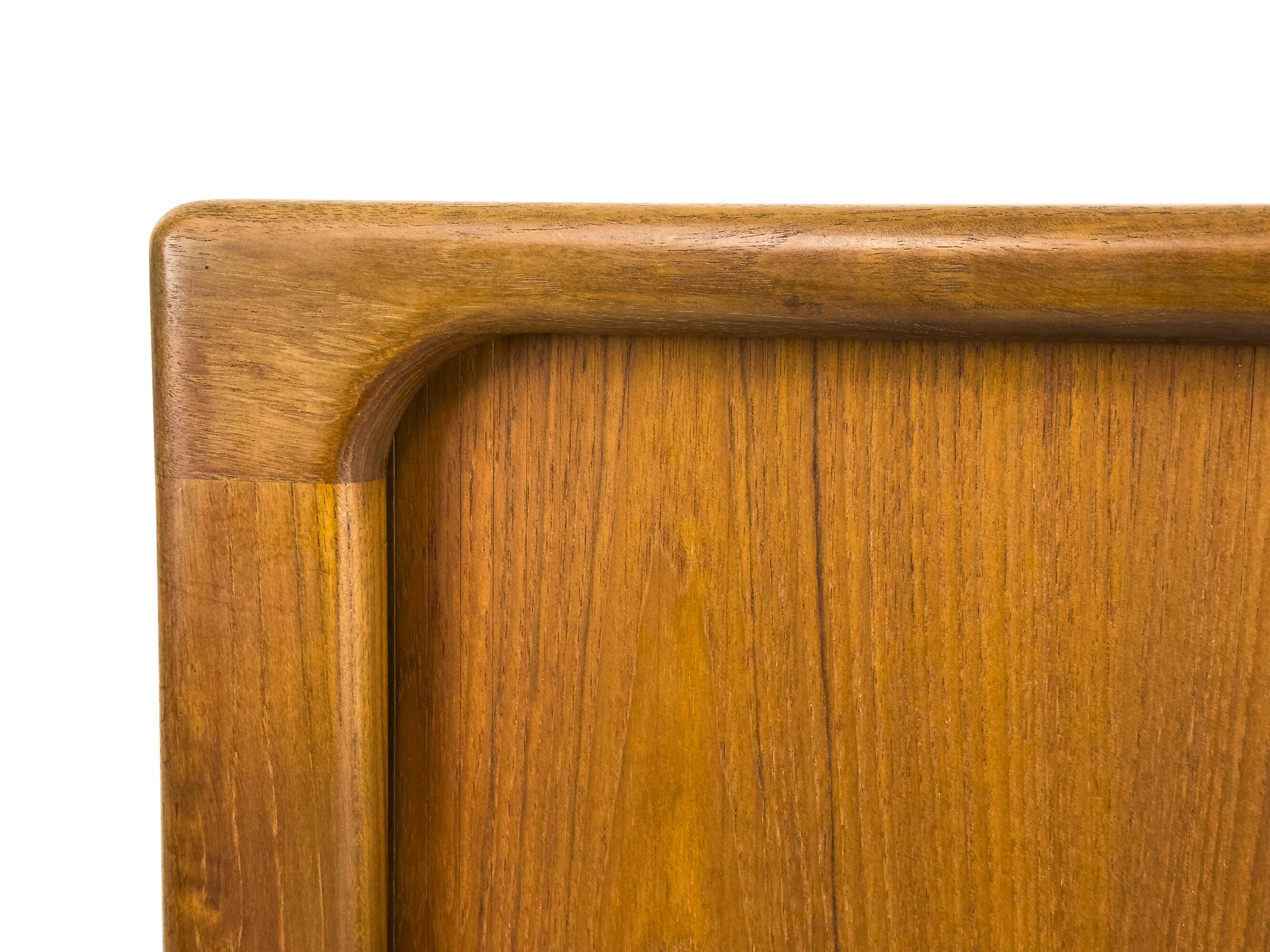 Danish Teak Hi-Fi Sideboard with Tambour Doors from Dyrlund, 1970s