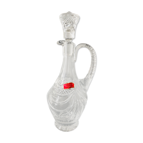 Carafe en cristal taillé