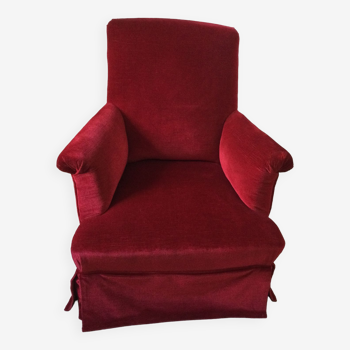 Fauteuil crapaud grand confort Napoléon III